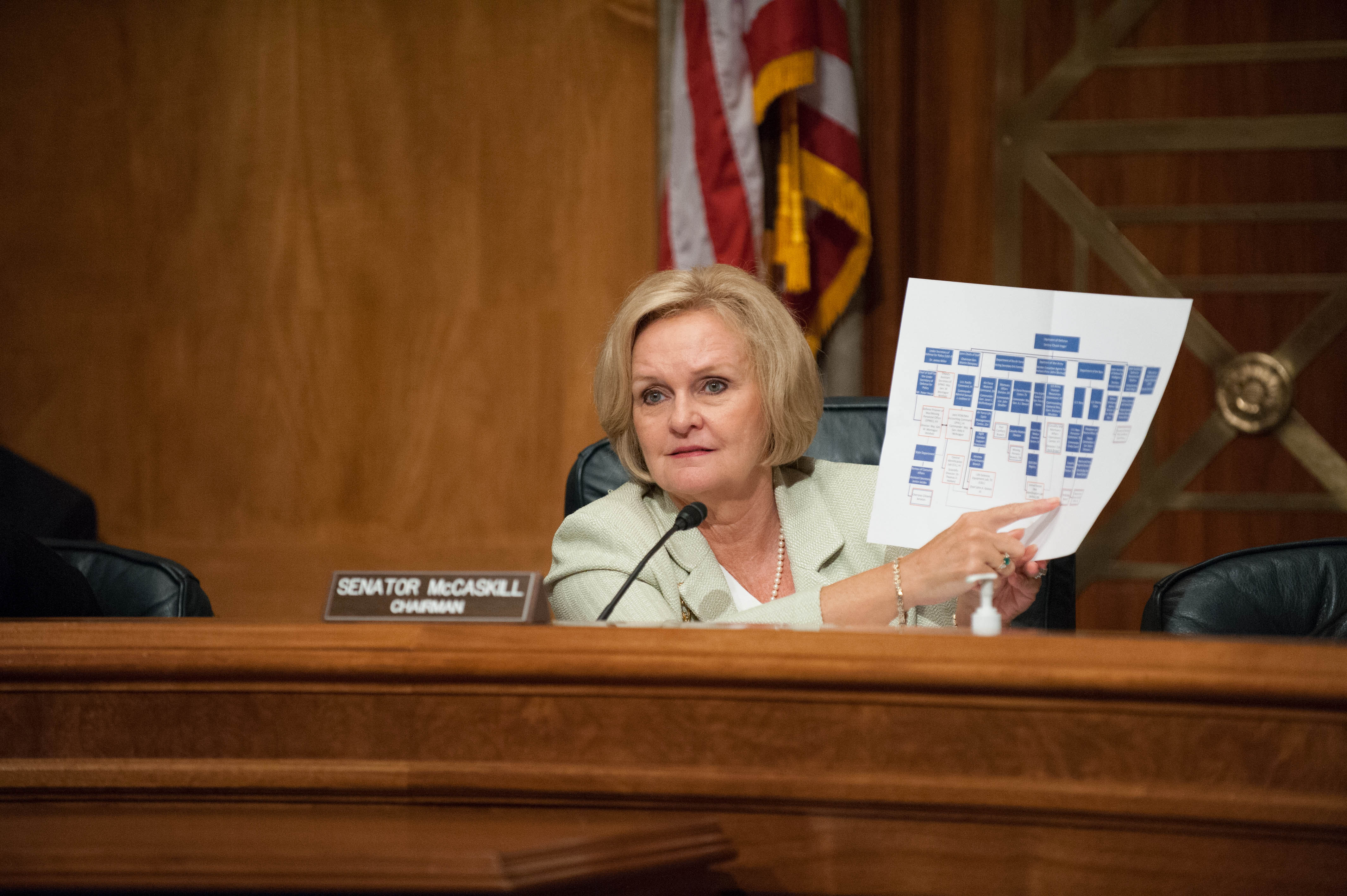 Chairman McCaskill Holds Hearing on Mismanagement of POW/MIA Accounting